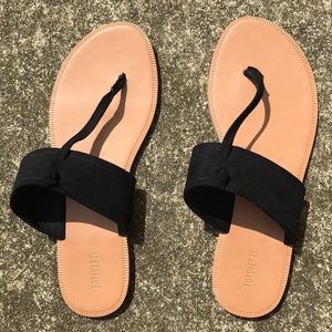 Black sandals
